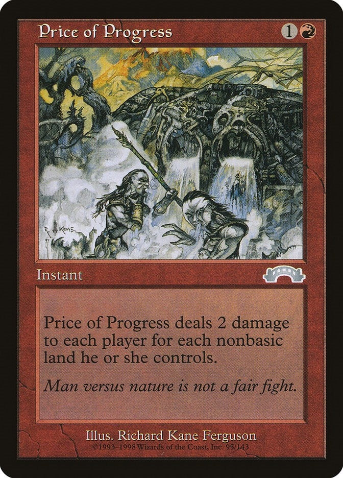 Image for Price of Progress (95) [Exodus] - Magic: The Gathering