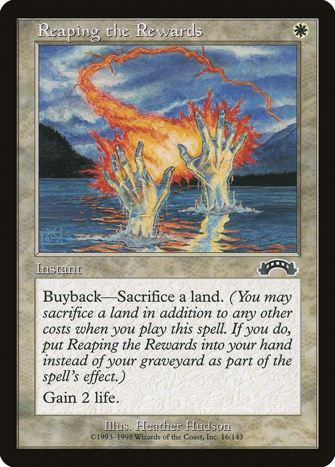 Image for Reaping the Rewards (16) [Exodus] - Magic: The Gathering