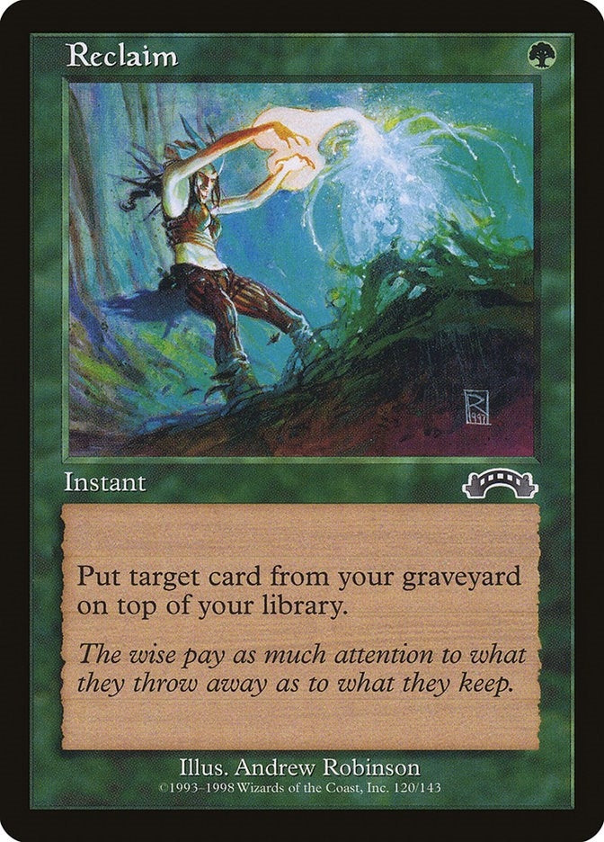 Image for Reclaim (120) [Exodus] - Magic: The Gathering