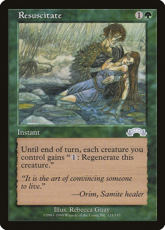 Image for Resuscitate (121) [Exodus] - Magic: The Gathering