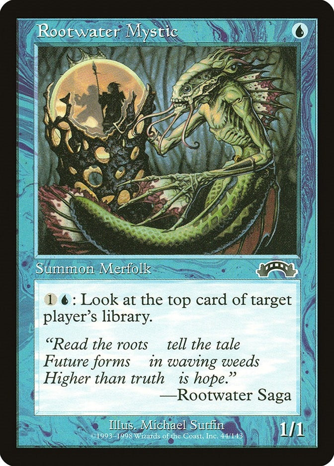 Image for Rootwater Mystic (44) [Exodus] - Magic: The Gathering