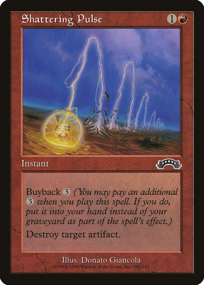 Image for Shattering Pulse (102) [Exodus] - Magic: The Gathering