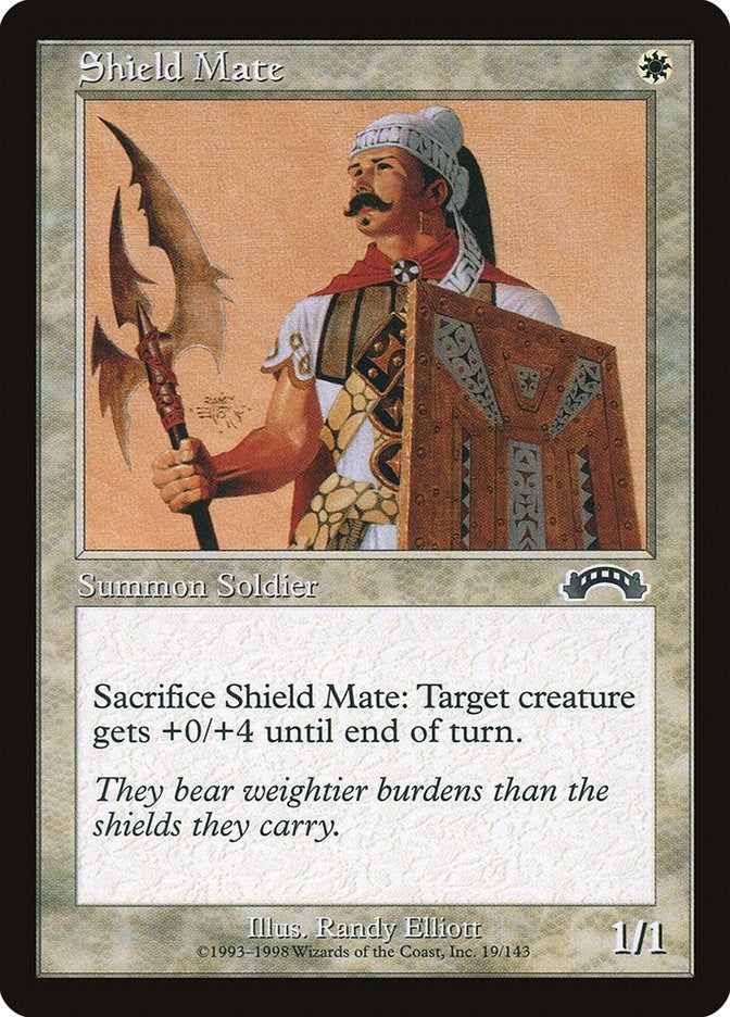 Image for Shield Mate (19) [Exodus] - Magic: The Gathering
