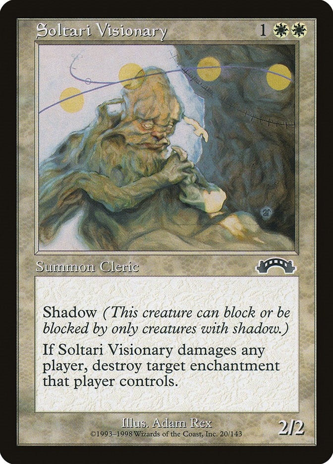 Image for Soltari Visionary (20) [Exodus] - Magic: The Gathering