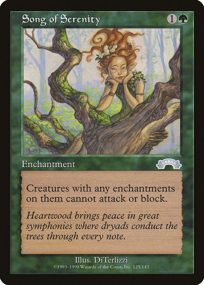 Image for Song of Serenity (125) [Exodus] - Magic: The Gathering