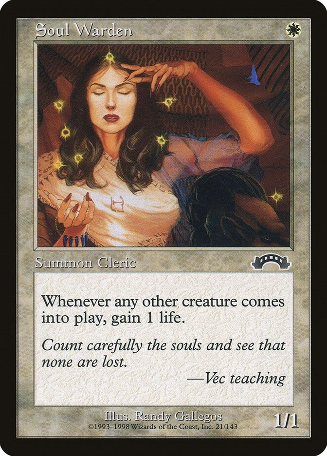 Image for Soul Warden (21) [Exodus] - Magic: The Gathering