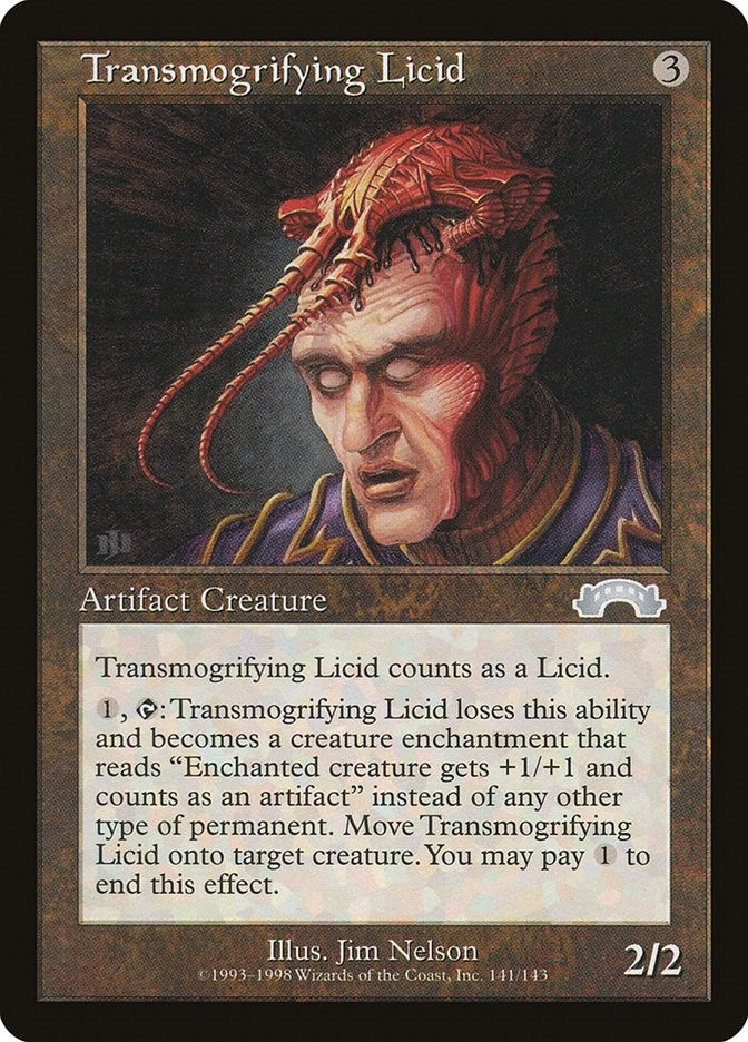 Image for Transmogrifying Licid (141) [Exodus] - Magic: The Gathering