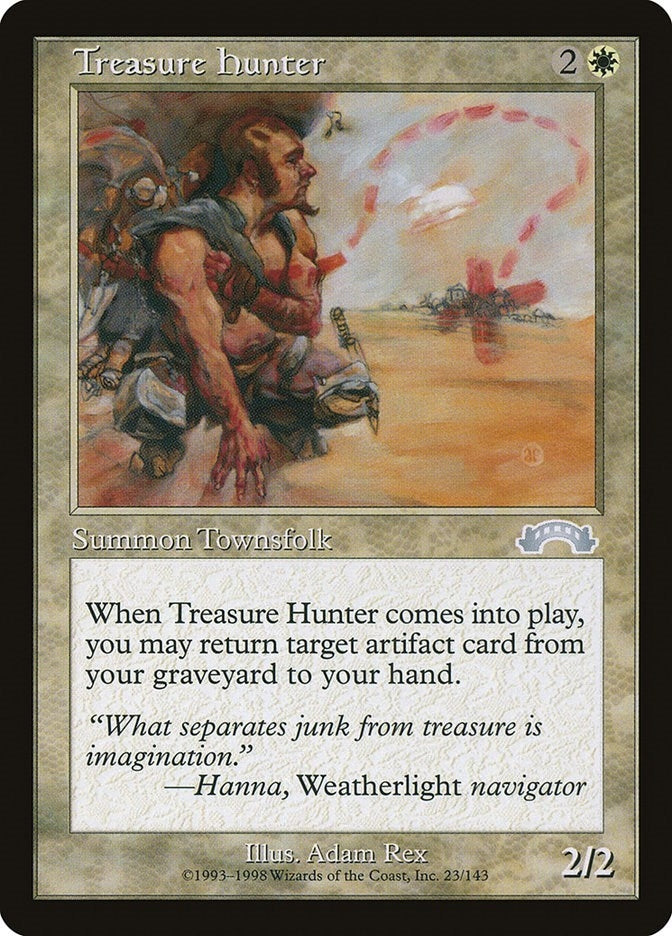 Image for Treasure Hunter (23) [Exodus] - Magic: The Gathering