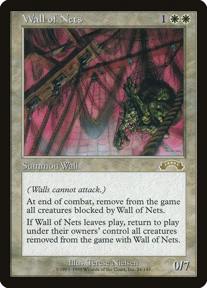 Image for Wall of Nets (24) [Exodus] - Magic: The Gathering