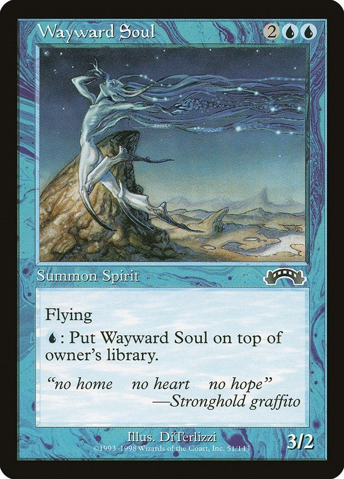 Image for Wayward Soul (51) [Exodus] - Magic: The Gathering