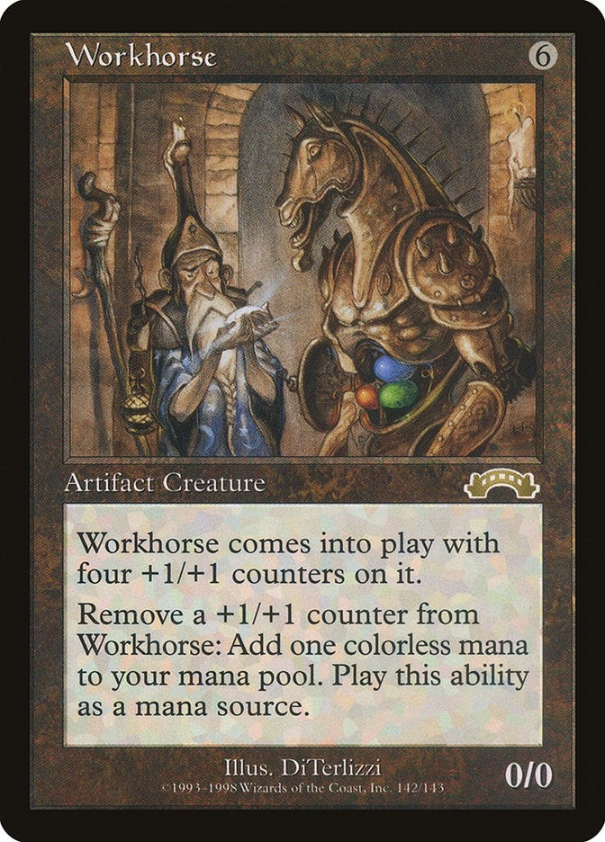 Image for Workhorse (142) [Exodus] - Magic: The Gathering