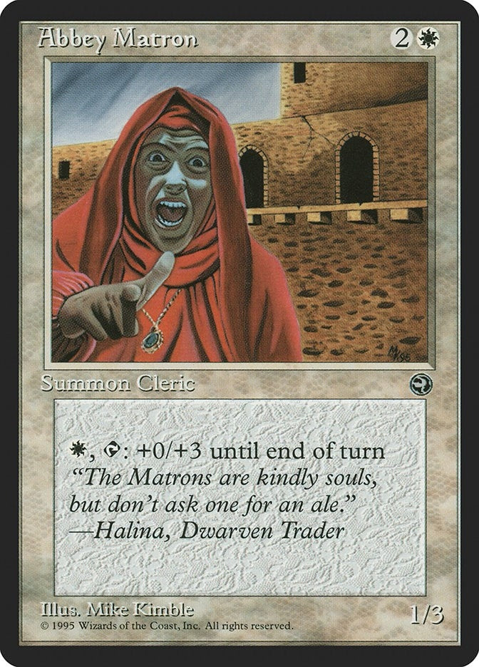 Image for Abbey Matron (103) [Homelands] - Magic: The Gathering