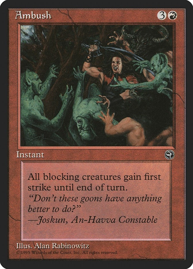 Image for Ambush [Homelands] - Magic: The Gathering