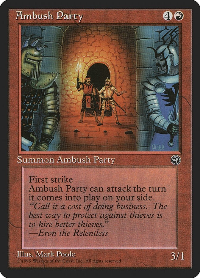 Image for Ambush Party [Homelands] - Magic: The Gathering