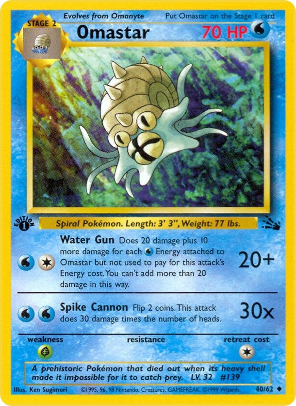 Image for Omastar (40/62) [Fossil] - Pokemon