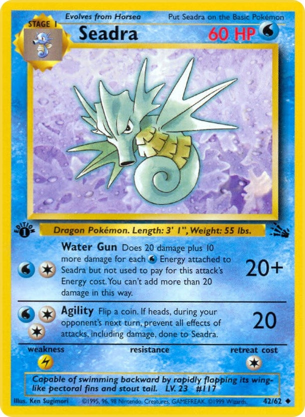 Image for Seadra (42/62) [Fossil] - Pokemon