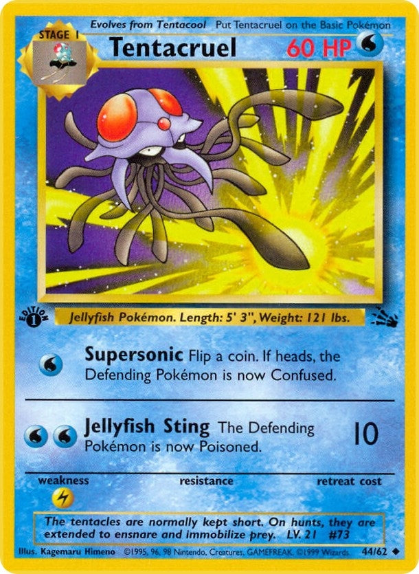 Image for Tentacruel (44/62) [Fossil] - Pokemon