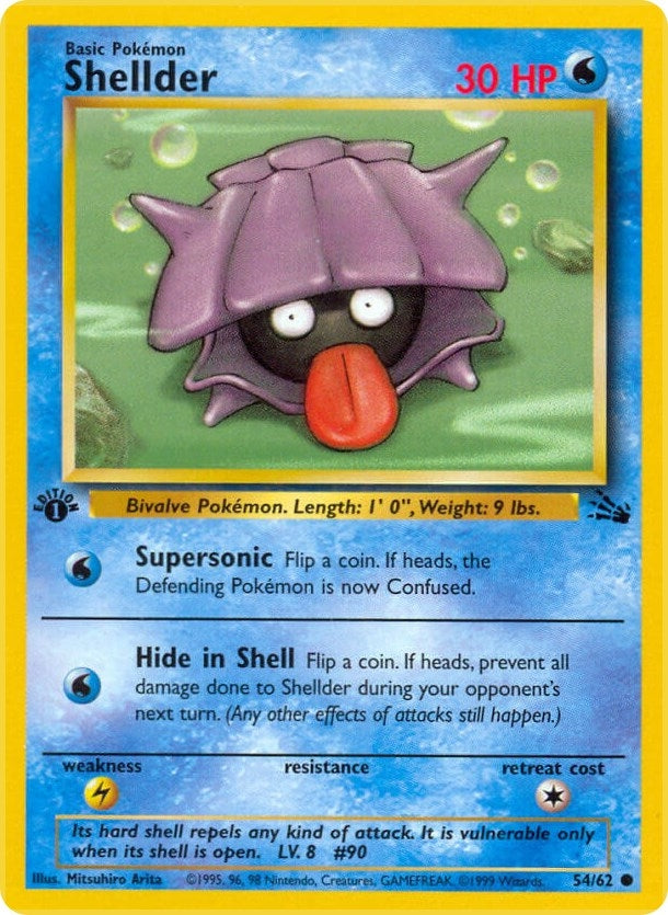 Image for Shellder (54/62) [Fossil] - Pokemon