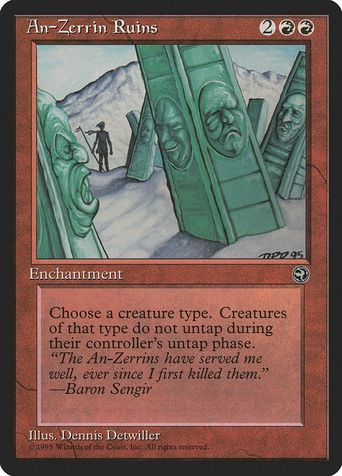 Image for An-Zerrin Ruins [Homelands] - Magic: The Gathering