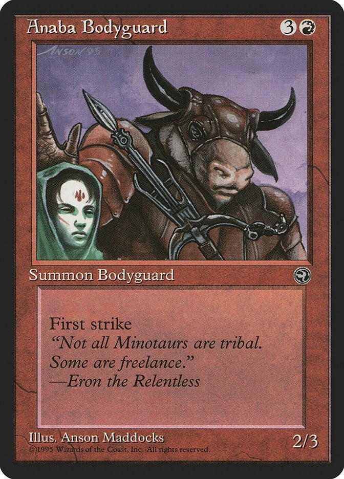 Image for Anaba Bodyguard [Homelands] - Magic: The Gathering