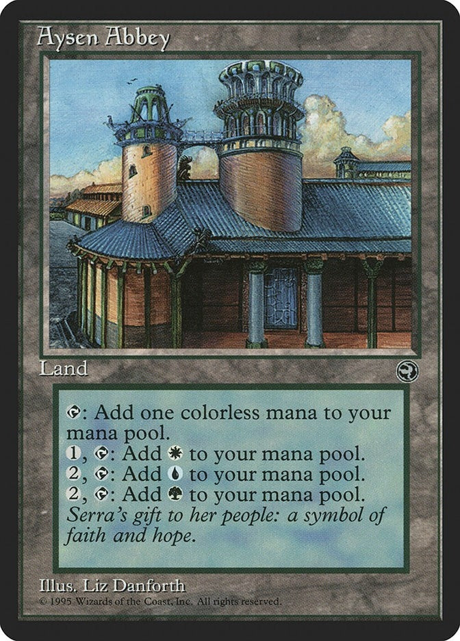 Image for Aysen Abbey [Homelands] - Magic: The Gathering