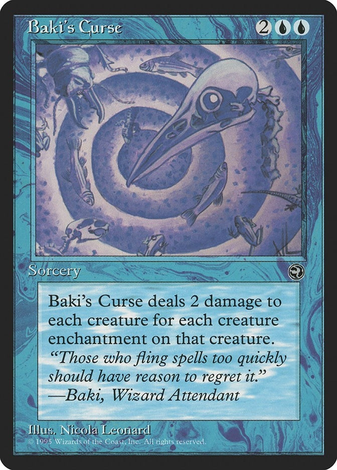Image for Baki's Curse [Homelands] - Magic: The Gathering