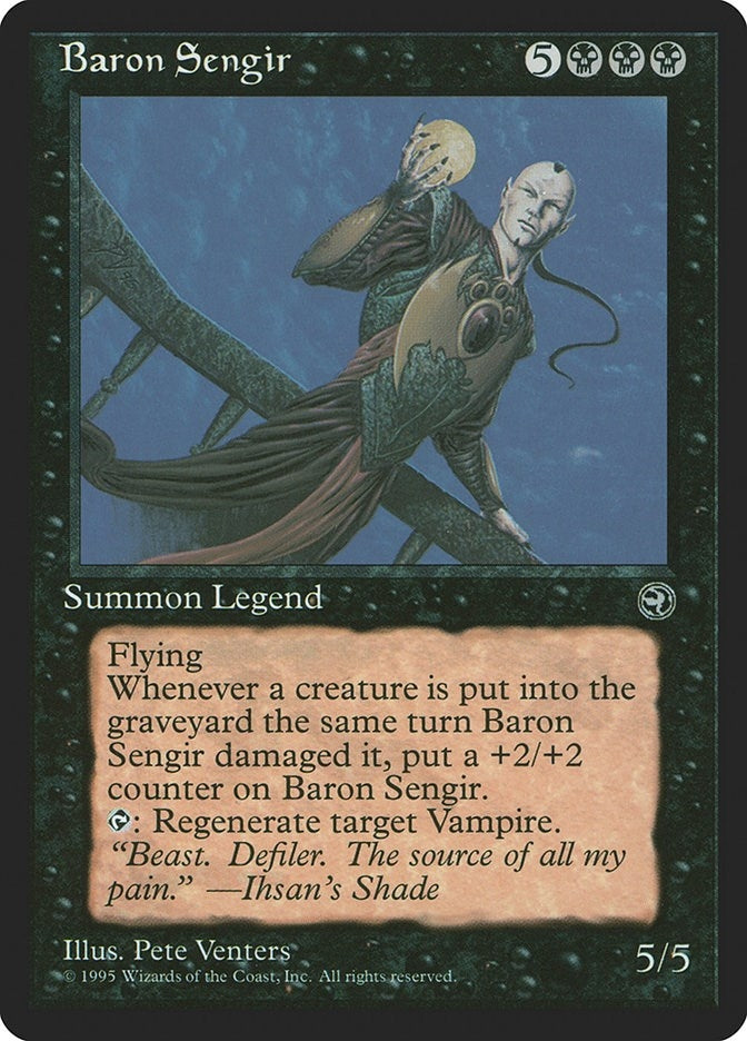 Image for Baron Sengir [Homelands] - Magic: The Gathering