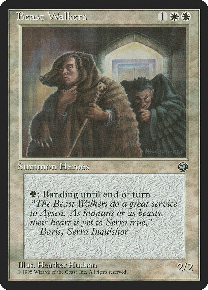 Image for Beast Walkers [Homelands] - Magic: The Gathering