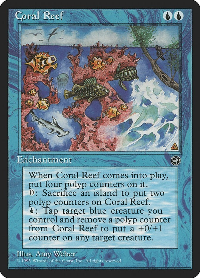 Image for Coral Reef [Homelands] - Magic: The Gathering