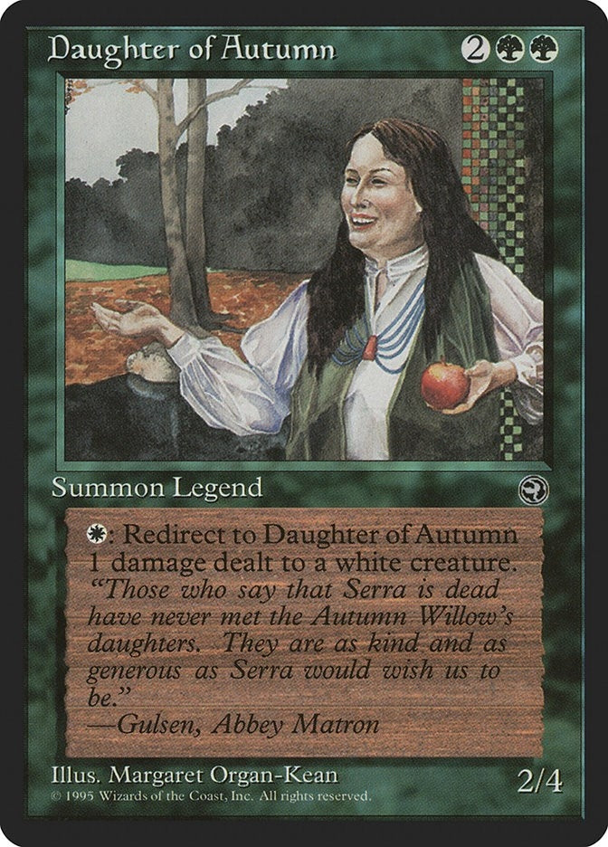 Image for Daughter of Autumn [Homelands] - Magic: The Gathering