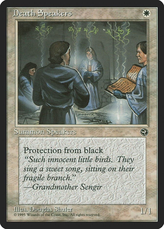 Image for Death Speakers [Homelands] - Magic: The Gathering