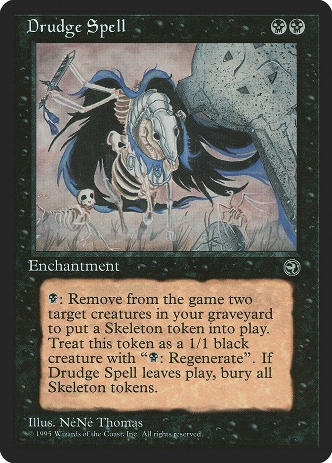 Image for Drudge Spell [Homelands] - Magic: The Gathering