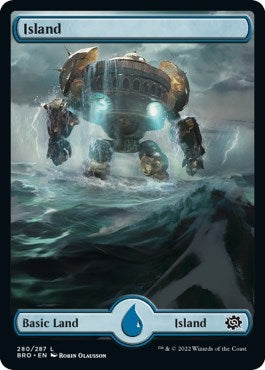 Image for Island (280) - Full Art (280) [The Brothers' War] - Magic: The Gathering