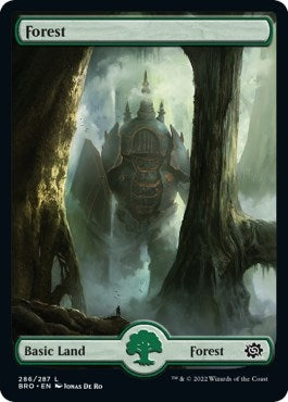Image for Forest (286) - Full Art (286) [The Brothers' War] - Magic: The Gathering