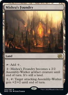 Image for Mishra's Foundry (265) [The Brothers' War] - Magic: The Gathering