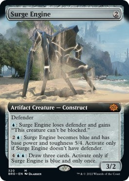 Image for Surge Engine (Extended Art) (320) [The Brothers' War] - Magic: The Gathering