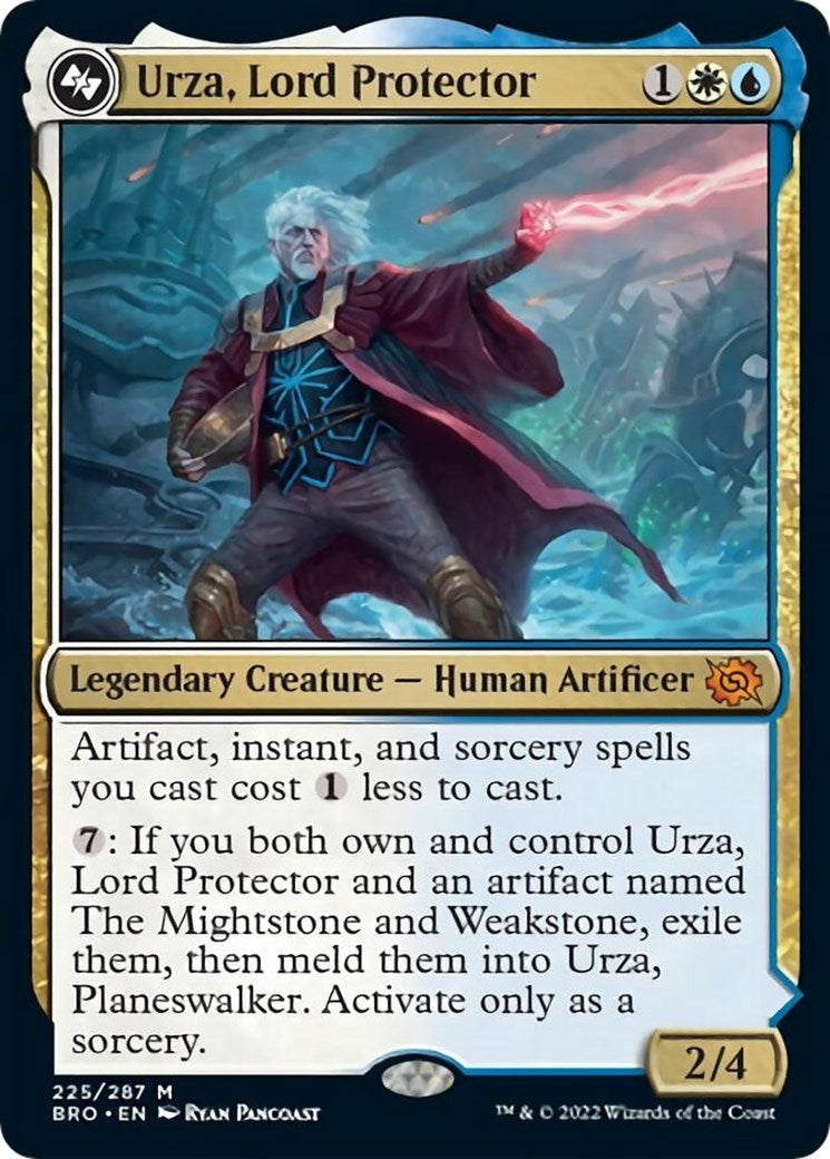 Image for Urza, Lord Protector (225) [The Brothers' War] - Magic: The Gathering
