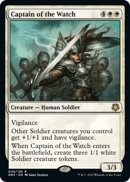 Image for Captain of the Watch (8) [Magic Game Night: Free-For-All] - Magic: The Gathering