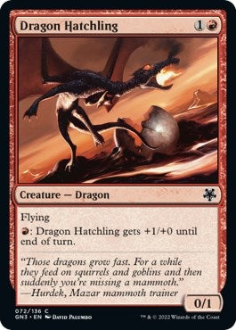 Image for Dragon Hatchling (72) [Magic Game Night: Free-For-All] - Magic: The Gathering
