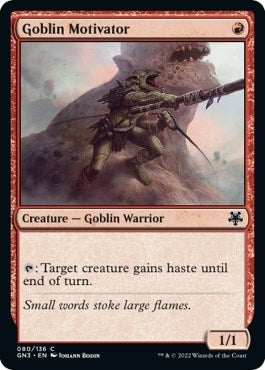 Image for Goblin Motivator (80) [Magic Game Night: Free-For-All] - Magic: The Gathering