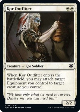 Image for Kor Outfitter (14) [Magic Game Night: Free-For-All] - Magic: The Gathering