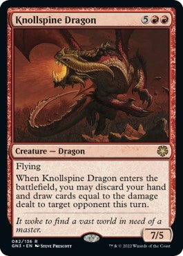 Image for Knollspine Dragon (82) [Magic Game Night: Free-For-All] - Magic: The Gathering