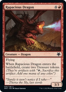 Image for Rapacious Dragon (85) [Magic Game Night: Free-For-All] - Magic: The Gathering