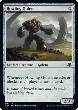 Image for Howling Golem (117) [Magic Game Night: Free-For-All] - Magic: The Gathering