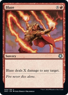 Image for Blaze (69) [Magic Game Night: Free-For-All] - Magic: The Gathering