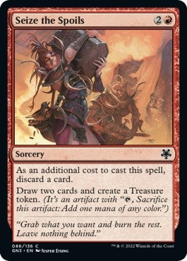 Image for Seize the Spoils (86) [Magic Game Night: Free-For-All] - Magic: The Gathering