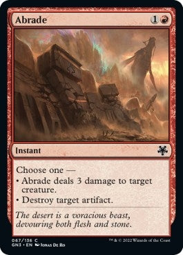 Image for Abrade (67) [Magic Game Night: Free-For-All] - Magic: The Gathering