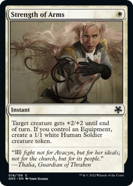 Image for Strength of Arms (18) [Magic Game Night: Free-For-All] - Magic: The Gathering