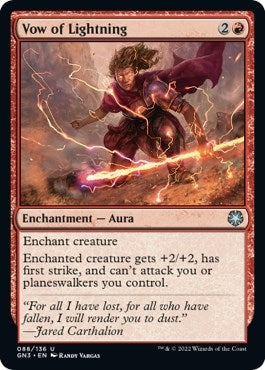 Image for Vow of Lightning (88) [Magic Game Night: Free-For-All] - Magic: The Gathering