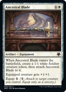 Image for Ancestral Blade (6) [Magic Game Night: Free-For-All] - Magic: The Gathering